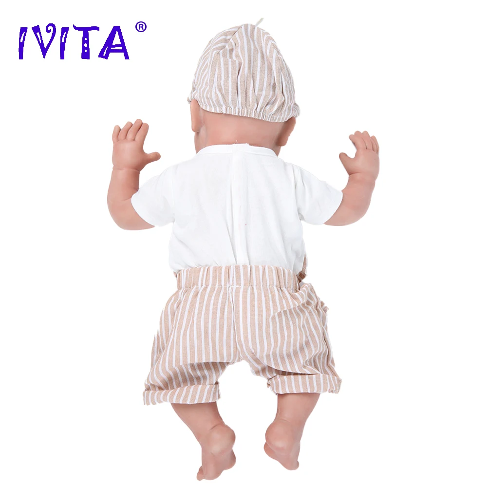 IVITA WB1510 47 см (18 5 дюйма) 3700 г силиконовые куклы Reborn реалистичные живые закрытые