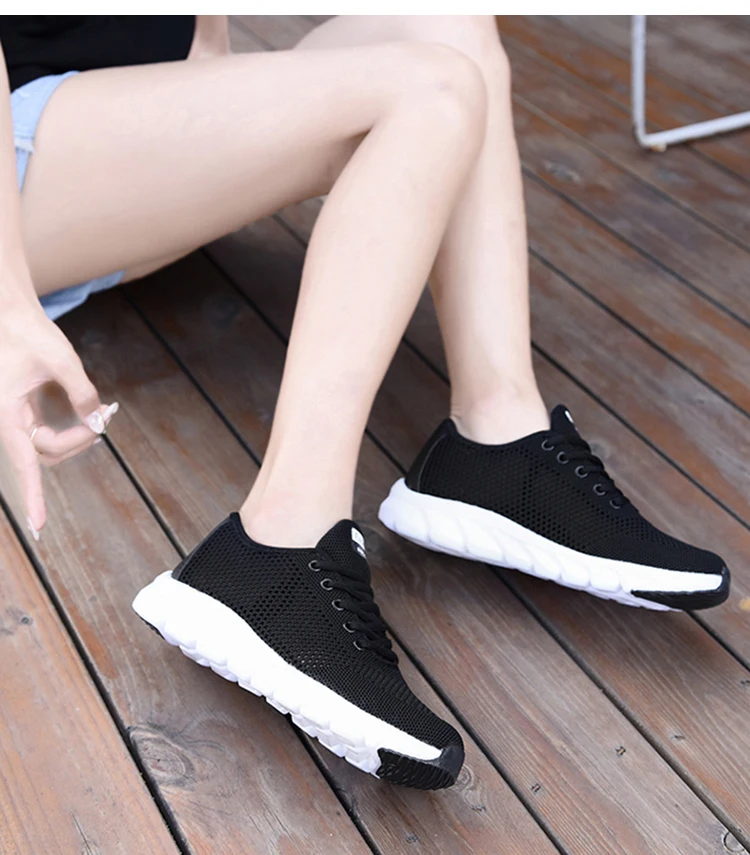 2021 Fashion Sneakers Women Shoes Breathable Light Slippers Platform Shoes Women Flats Female Sneakers Basket Women Sandalias