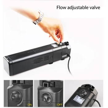 

220V Fish Tank Aquarium Filter 5/8/9/13W Pump Aquarium UV Lamp Sterilization Water Circulating Sterilizer UV Filters Accessories