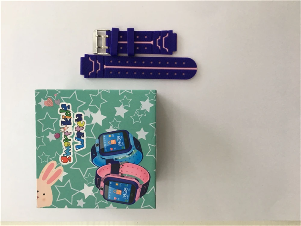 Силиконовый ремешок для S9 дети Смарт часы коробка Смарт часы Дети Замена аксессуары