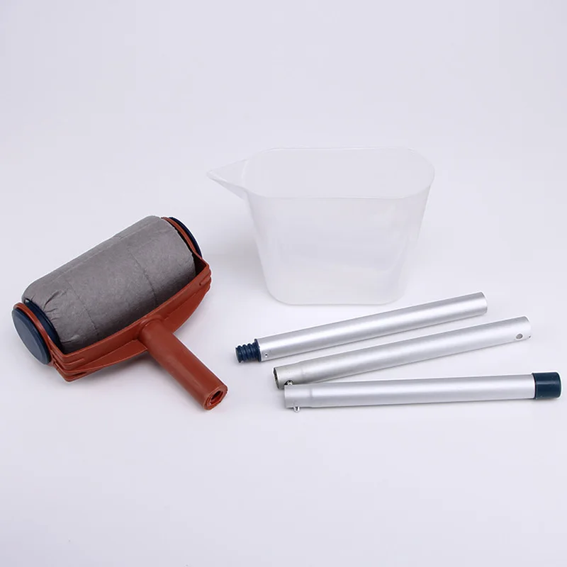 

Paint Roller Brush Handle Sponges Flocked Edger Multifunctional Room Wall Painting Roller GQ999
