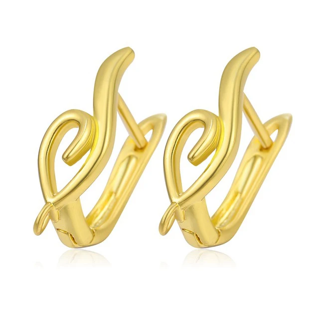 JUWANG, дизайн, женские серьги в стиле бохо, яркие серьги в виде пчелы, животных, висячие серьги для женщин, подарок для девочки, ювелирное изделие - Окраска металла: gold-2 pair