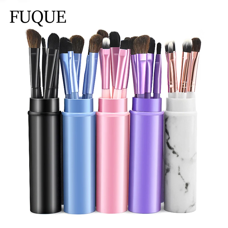 Brushes-Set Eyeliner Eyeshadow Make-Up-Tools Eyebrow-Lip Pony-Hair 5pcs Cosmetic Travel