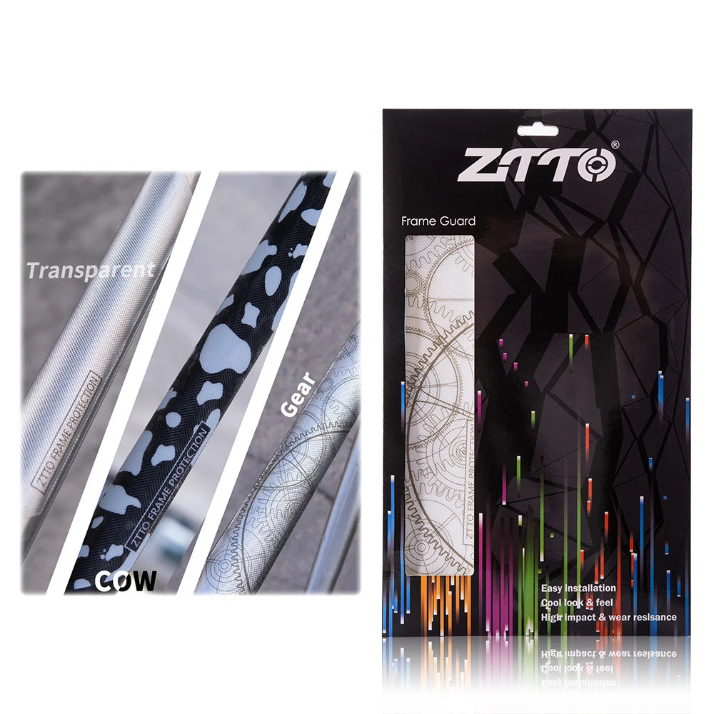 

Bicycle Frame Protection Stickers 3D Scratch-resistant Stickers Detachable MTB Bike Road Bike Protective Bike Film Cover Mtb