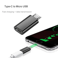 Type-c-Micro USB кабель для телефона Android адаптер type C быстрое зарядное устройство конвертер данных для Xiaomi huawei Letv Sumsang кабель