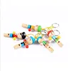 Mini Wooden Pirate Whistle Musical Cute Doll Keychain Colorful Developmental Educational Good Funny Toys Gift For Baby ► Photo 3/6