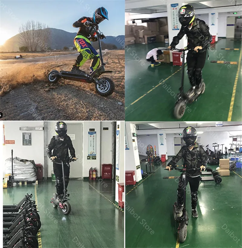 Folding Electric Scooter Adults 2 Wheels Electric Scooters Ecorider E4-9 With Crystal Light 3600W 70KMH Powerful Electric Bike (14)