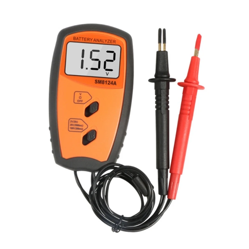 SM8124A Portable Battery Internal Resistance Voltmeter Tester Test | Инструменты