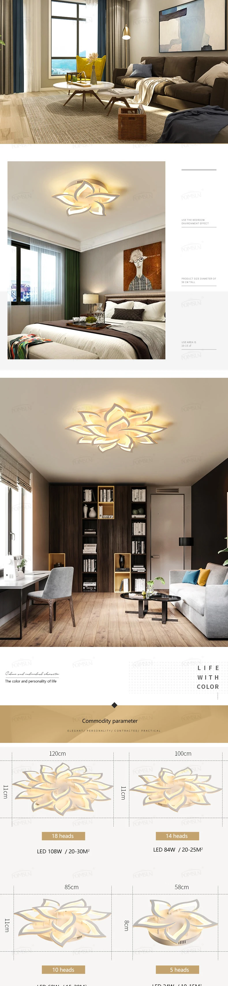 Современный потолочный светильник s design luces del techo luminarias, светильник для гостиной, светильник для спальни