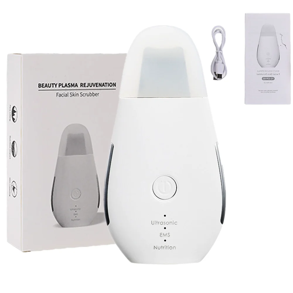 Skin Scrubber Blackhead Remover Ultrasonic Pore Cleaner With 3 Modes Comedones Extractor For Facial Deep Cleansing Rechargeable | Красота и