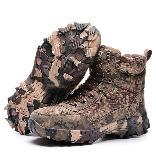 Boots Winter Wool High Desert Asker Camouflage Bots Boots Desert Bot Bota De Combate Camuflada - AliExpress