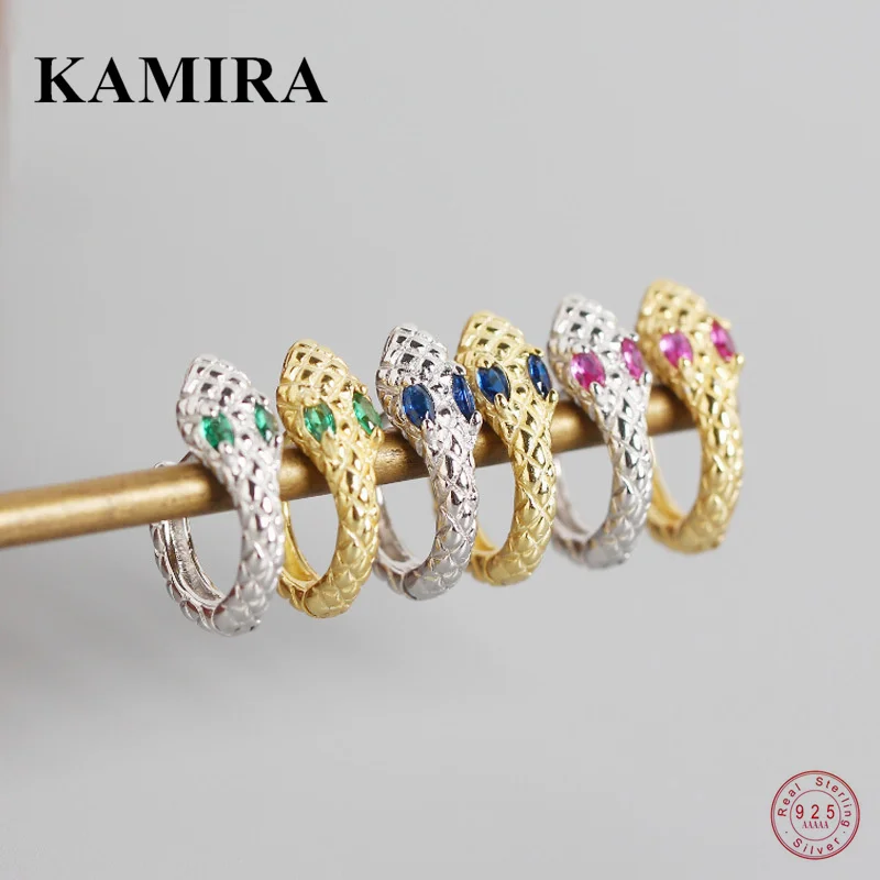 Женское кольцо KAMIRA из серебра 925 пробы с разноцветным кубинским цирконием
