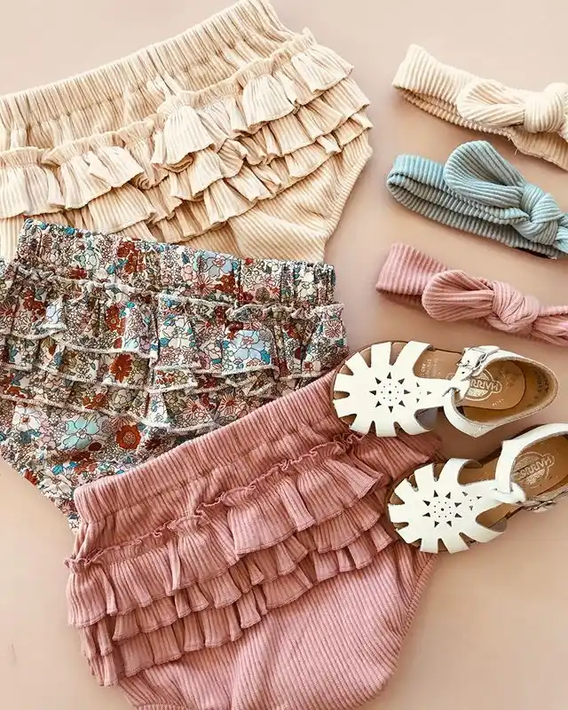 Fashion Baby Girls Boys Shorts Newborn Baby Fold Bloomers Girls Pattern E Shorts Toddler Ruffled Ribbed Trousers Pp Pants Shorts Aliexpress