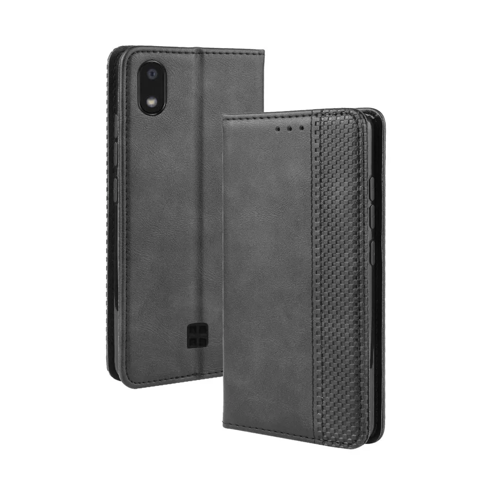 Для LG K20 чехол Роскошный флип из искусственной кожи Бумажник магнитный адсорбционный чехол для LG K20() K 20 LGK20 LMX120EMW чехлы для телефонов