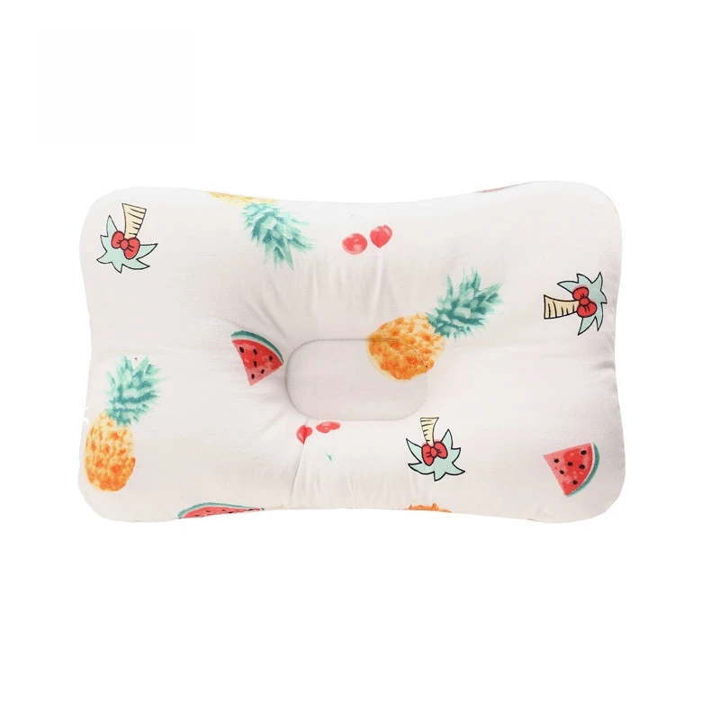 Baby Newborn Pillow  Print Shaping Anti-bias Pillow 0-1 Years Old Infant Cotton 3D Mesh Breathable Pillow Baby Beddings Cushions (5)