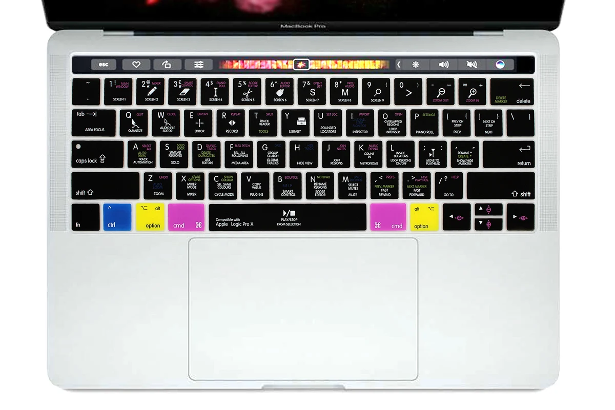 Функциональный силиконовый чехол для клавиатуры HRH с горячей клавишей быстрого