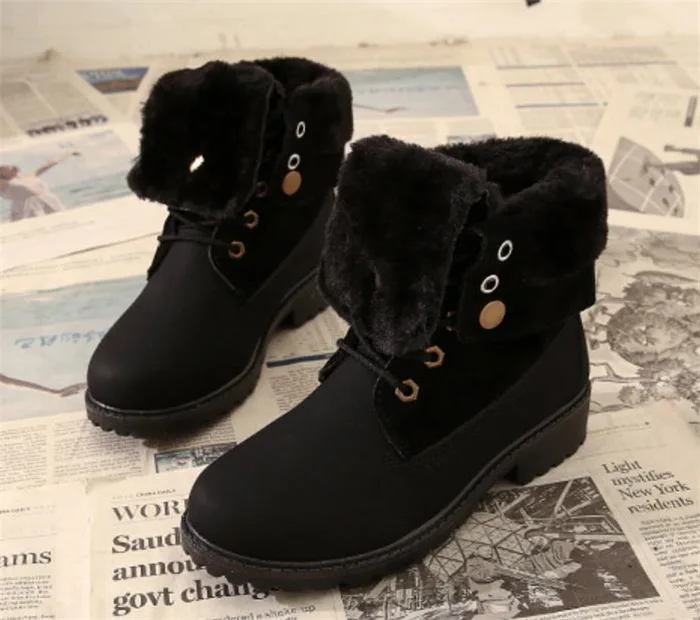 Women's Winter Boots Keep Warm Female Shoes High Quality Ankle Boots For Women New Fashion Womens Shoes Zapatos De Mujer