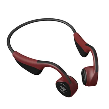 

V9 Wireless Bluetooth 5.0 Earphones Bone Conduction Earphones Outdoor Sports Earphones with Microphone Earphones-Red