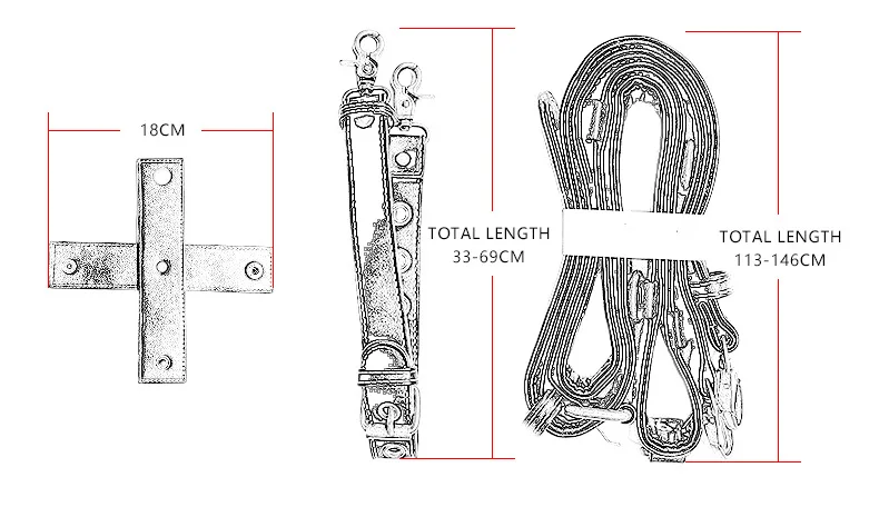 Punk Skull Rivet Waist Bag 8