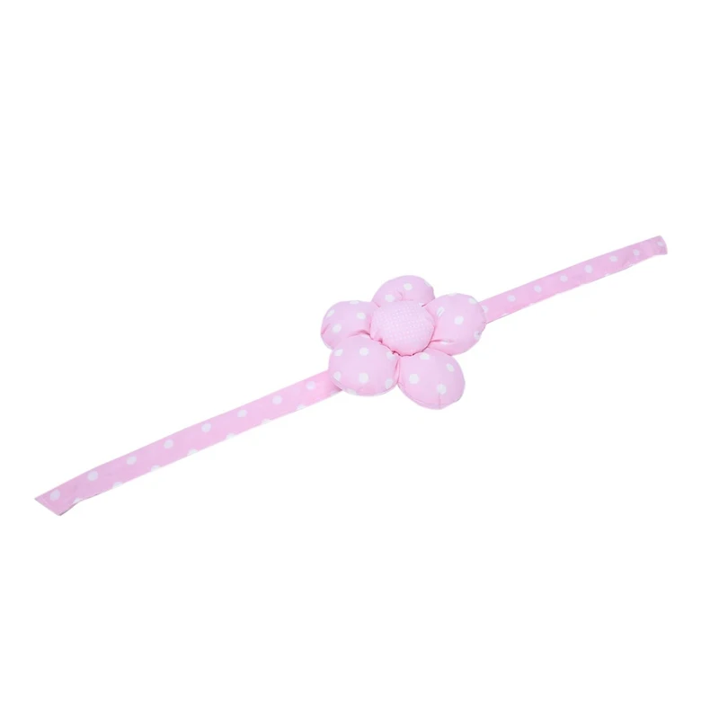 1 пара круглых оконных занавесок с подсолнухами Завязывающийся галстук-пряжка застежка-крючок Декор(розовый