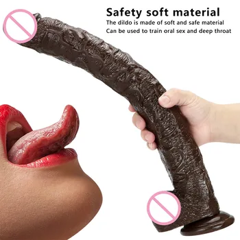 Super Long Dildo Realistic Animal Penis Horse Dildos Sexy Toys Dildofor Women With Suction Cup Sex Toy Female Dildo Masturbator 5