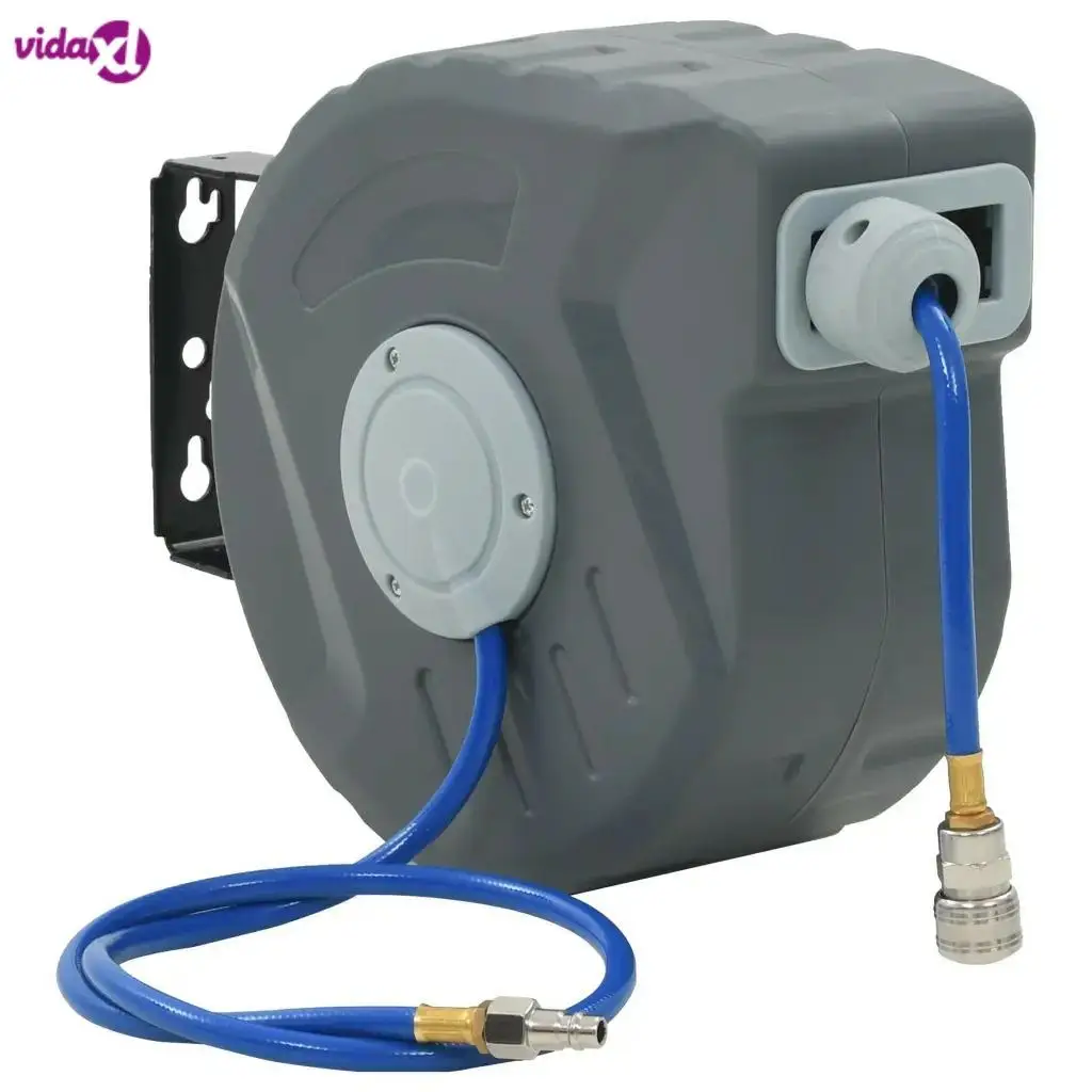 

vidaXL Flexible Automatic Air Hose Reel Retractable 1/4'' manguera