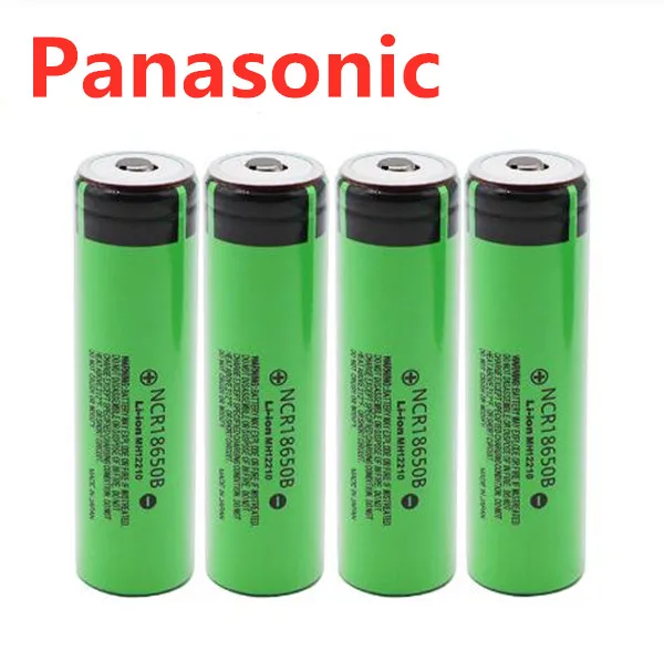 Аккумулятор Panasonic 18650 3400 mah 3,7 V ncr18650b специальная аккумуляторная батарея+ заостренный