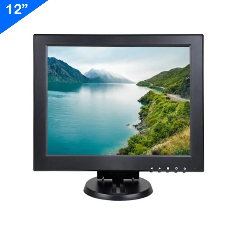 Портативный настольный монитор ZHIXIANDA 12 дюймов 4:3 800*600 BNC HDMI AV VGA USB-интерфейс |