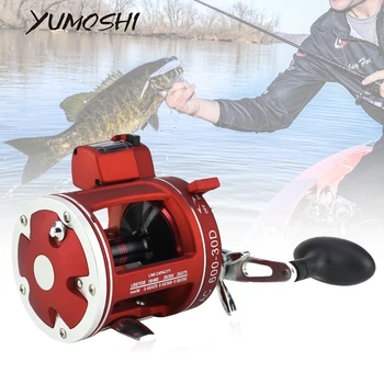 

Cast Drum Wheel 12BB Left Right Handle Max Drag High Speed Fishing Reel Reinforced Nylon Body Fishing Tackle Baitcasting Reel