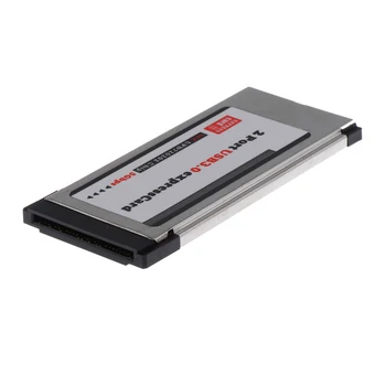 

1Pcs 34mm Express Card to 2Ports USB3.0 ExpressCard Hub NEC Chipset for Netbook