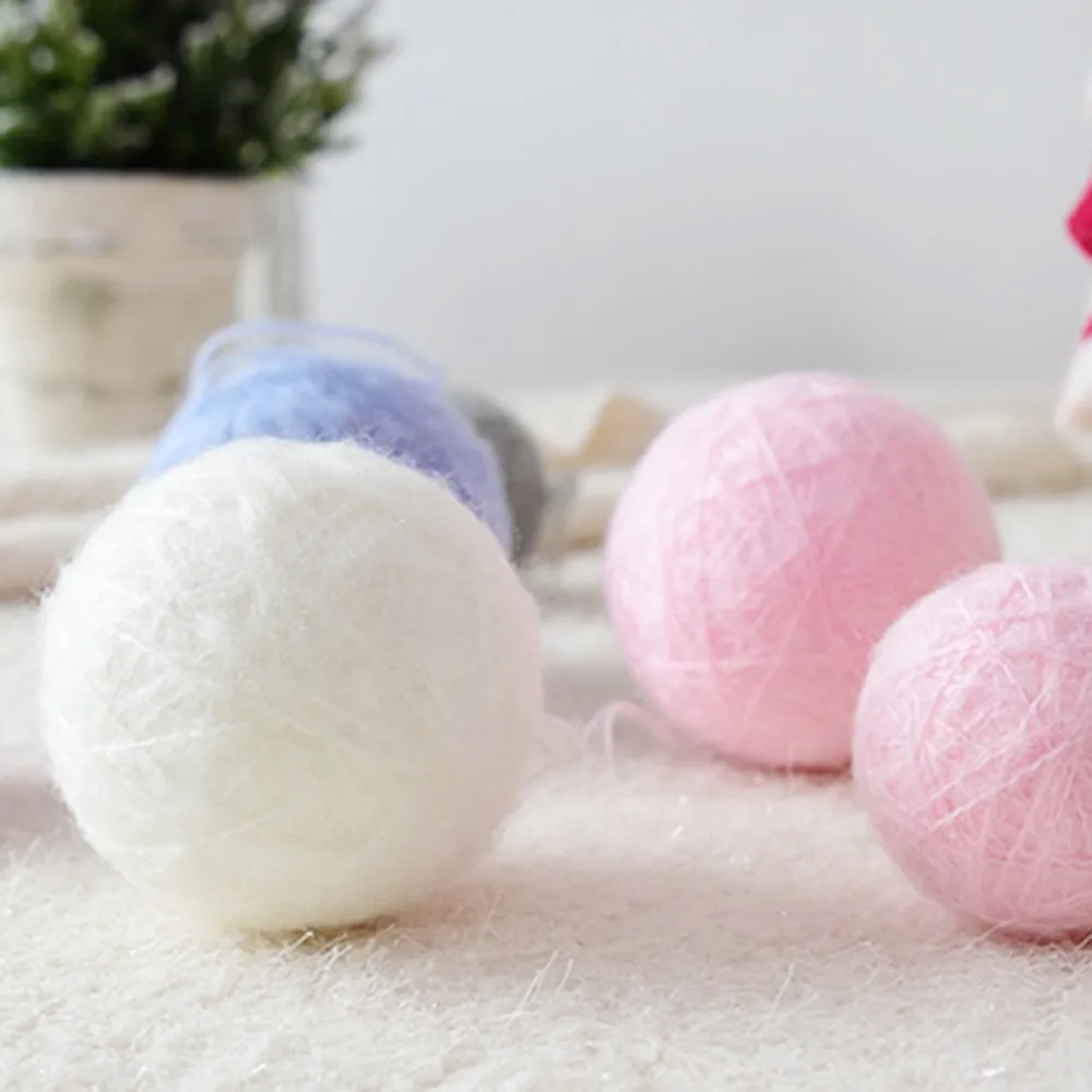 

1Pc Korean-Japanese Style Seahorse Yarn Christmas Ball Christmas Tree Decoration Ball Pendants Christmas Ornament Kid's Toys