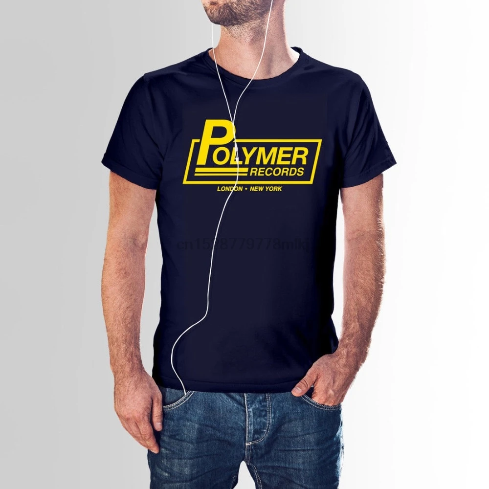 Polymer Records Inspired By Spinal Tap Printed T-Shirt Brand Clothes Slim Fit Printing Fashion Men Clothing |