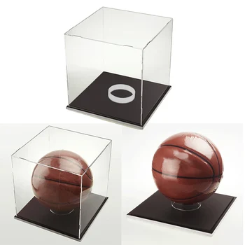 

Display Case Large Dustproof Acrylic Storage Box for Basketball Collectibles