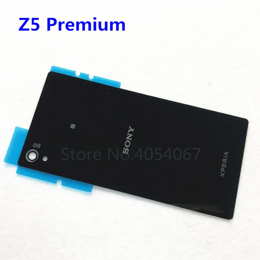 Задняя стеклянная крышка батарейного отсека для Sony Xperia Z5 Premium E6853 E6883 E6833 замена