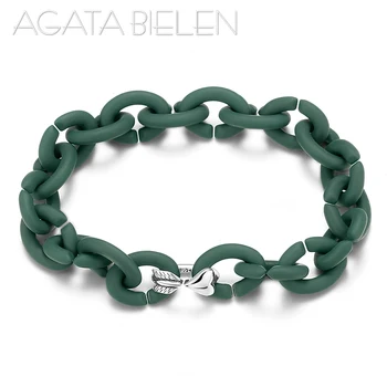 

Women mens bracelets 2020Fashion European Letter Charm Hard Rubber X Wristband Bracelet Women Accessories Fine Jewelry