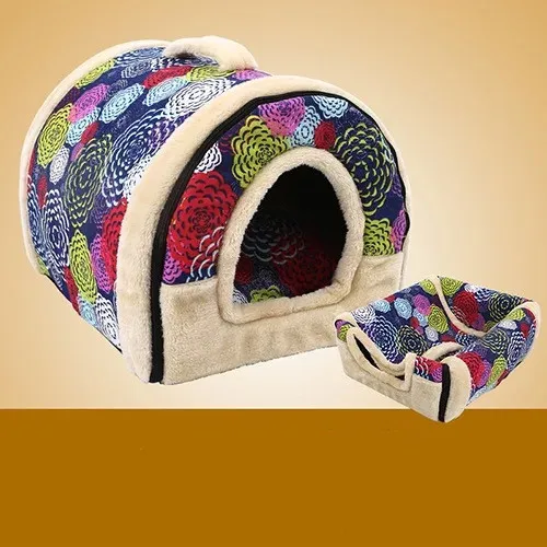 color 3 MTL Puppy питомник диван из флиса мягкая теплая кровать для питомца кошка кровать пещера собачий дом кровати для собак для маленьких больших собак кошка спальный мешок - Цвет: color 3