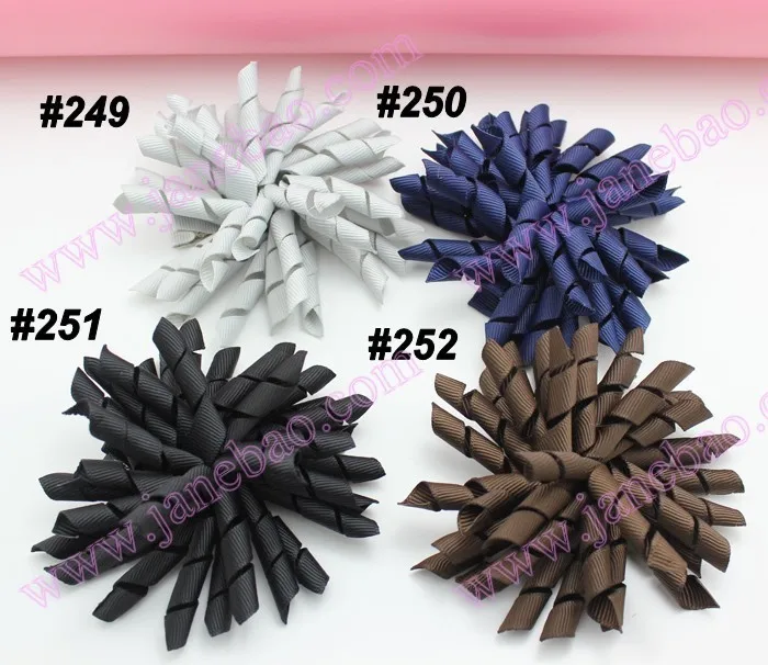 100 шт. 3,5 дюйма предмет гордости бантики(шить), чтобы смешать сотни расцветок бант для волос korker красочный