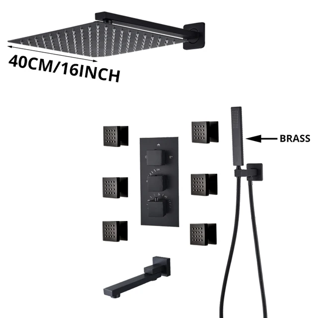 16 inch Shower Set A