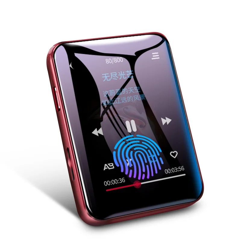 Benjie-reprodutor de Música com Tela Sensível ao Toque Reprodutor de Vídeo Bluetooth Rádio fm E-book Alto-falante Mp3 8gb 16gb - Image 5