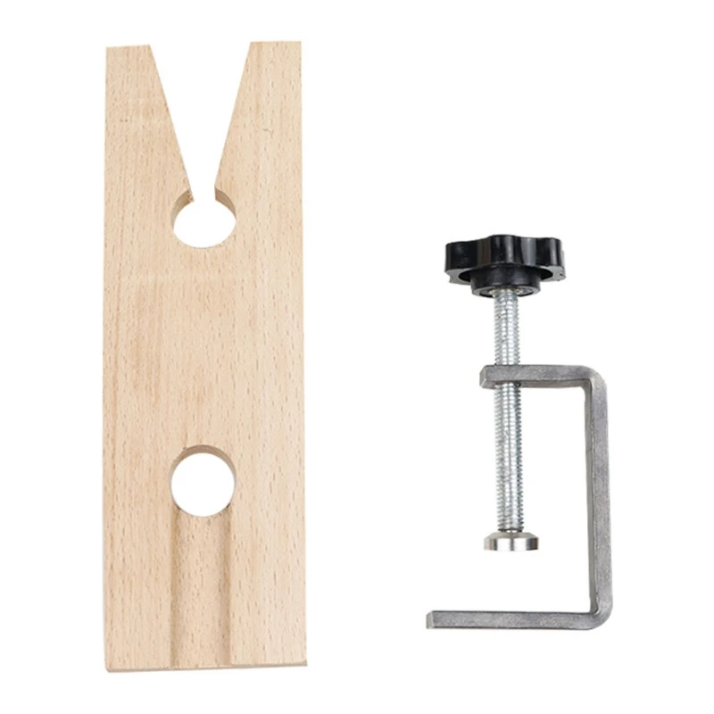 

Jewelers Bench Pin Clamp V-Slot C-Clamp Mount On Table Workbench Jewelers Tools U4LE