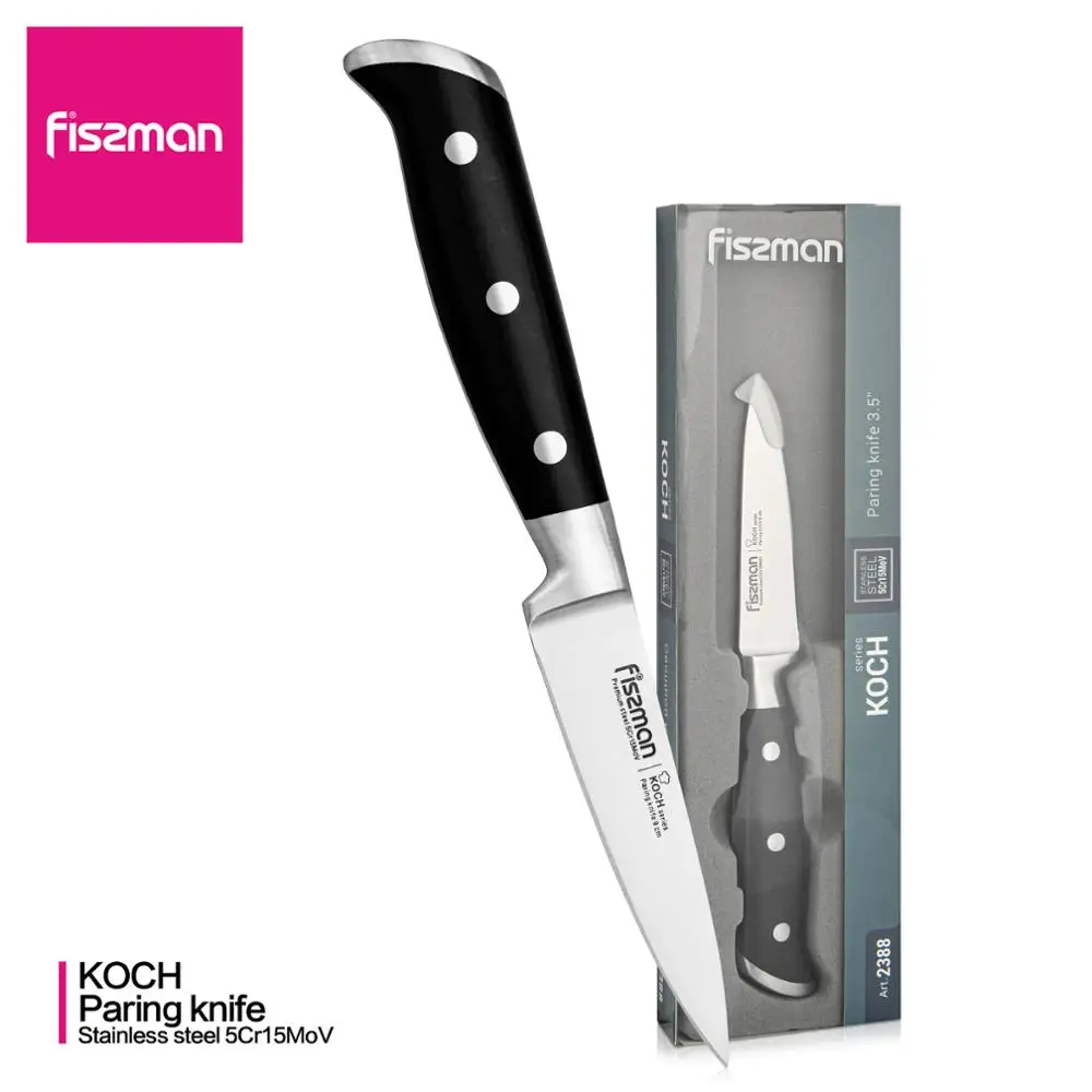 FISSMAN 3.5inch Paring Knife KOCH Series German Steel Kitchen Knives