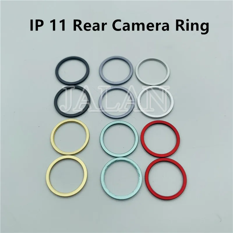 JALAN задняя камера металлическое кольцо для iPhone 11 Pro Max задняя камера объектив железное кольцо рамка поврежденная 11Pro MAX promax Задняя Крышка Ремонт