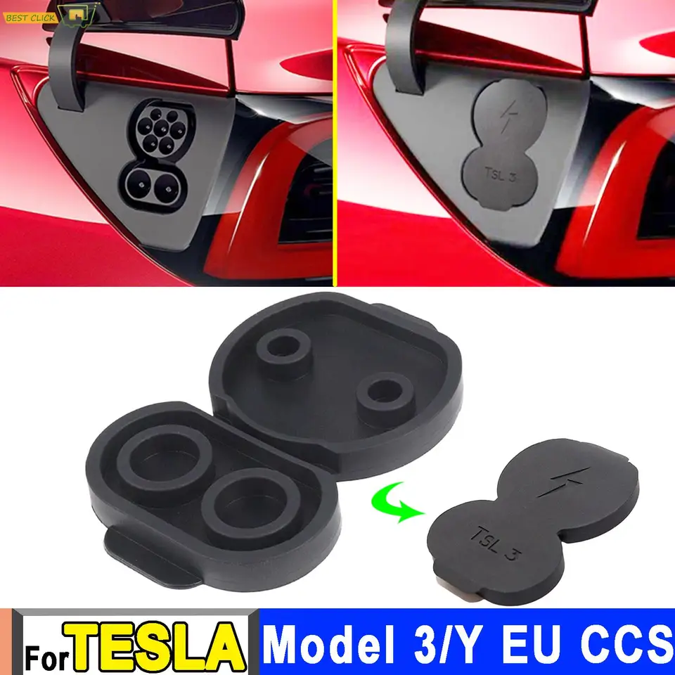 ThtRht EV Charger Plug Cover Replacement Electric Vehicle Charging Port End Cap Rubber Attachment Dust Weather Resistant Protection For Car Charging Station Home Indoor Outdoor EVSE SAE J1772