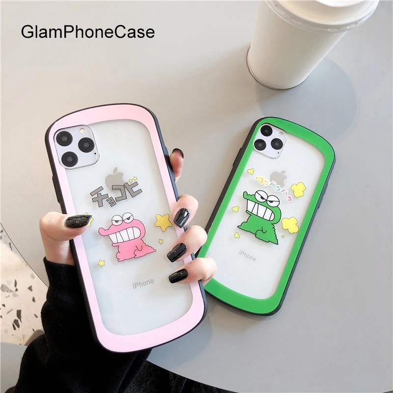 Чехол GlamPhoneCase Cute Alligator для телефона iPhone11Pro/Max X XS Max XR, Жесткий Чехол для iPhone11 7 8 6 6s Plus