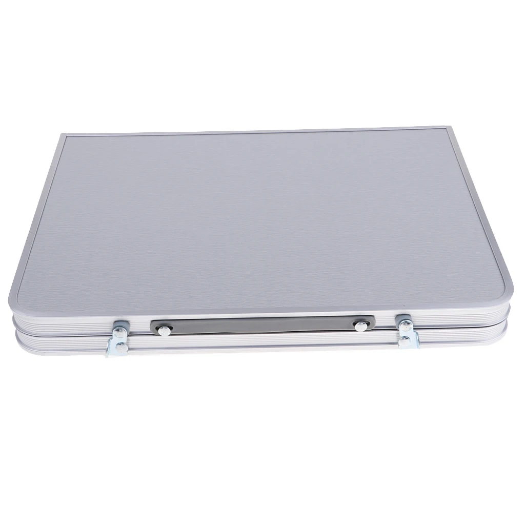 Portable Folding Table Heavy Duty Aluminum Camping Party Picnic BBQ Garden Desk