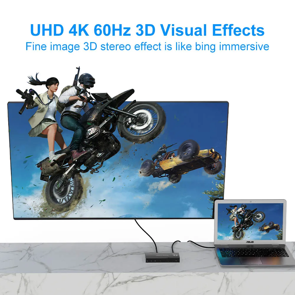 HDMI переключатель 2.0b 4K 60Hz HDR ARC HDCP2.2 2 0 разделитель 3D 1080P визуальный адаптер Dolby для