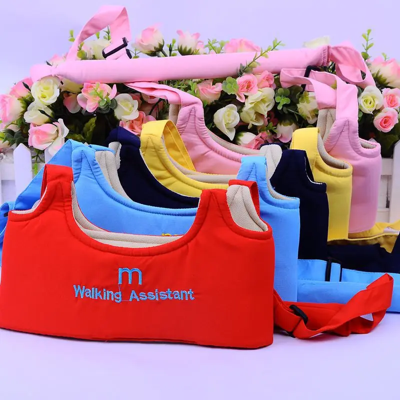  Free shipping children's breathable dual-use baby walker with basket type cotton baby walker with m