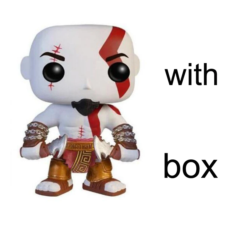 God of War Kratos 10 см Виниловая кукла Фигурка Коллекция Модель игрушки|Игровые фигурки