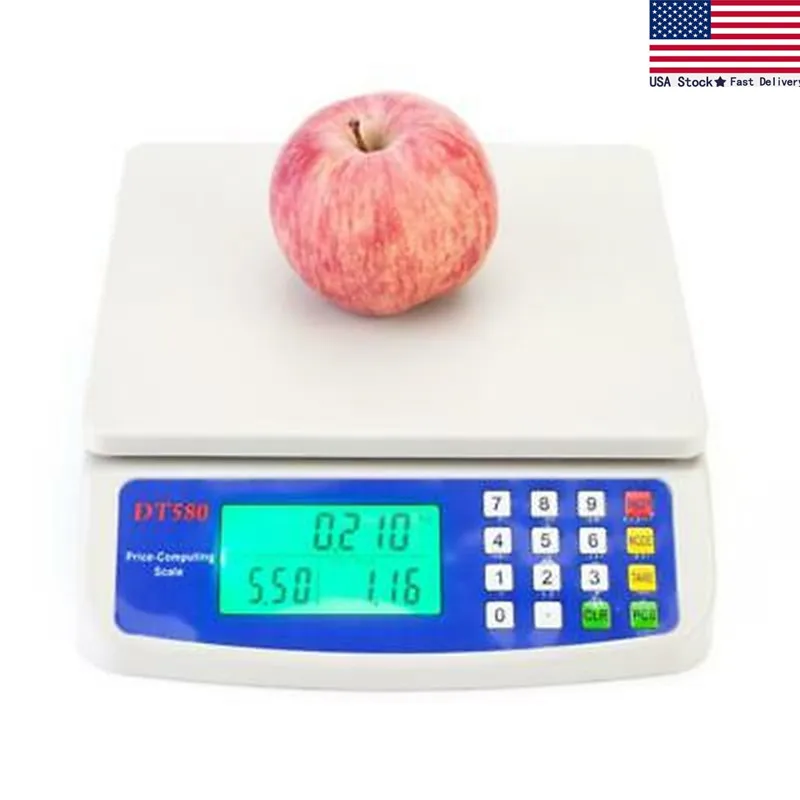 Электронные цифровые недорогие весы для розничной торговли 15 кг/33LB | Инструменты