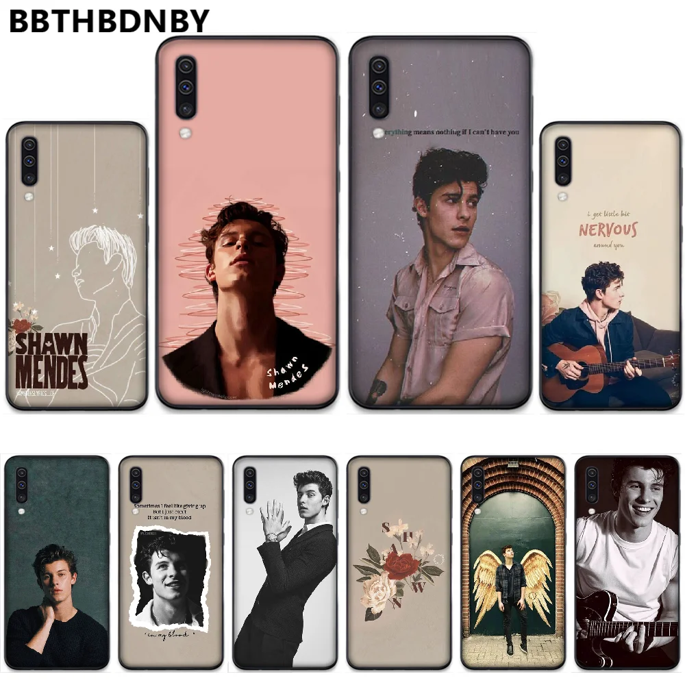 Чехол Shawn Mendes для телефона Samsung A20 A30 30s A40 A7 2018 J2 J7 prime J4 Plus S5 Note 9 10 | Мобильные